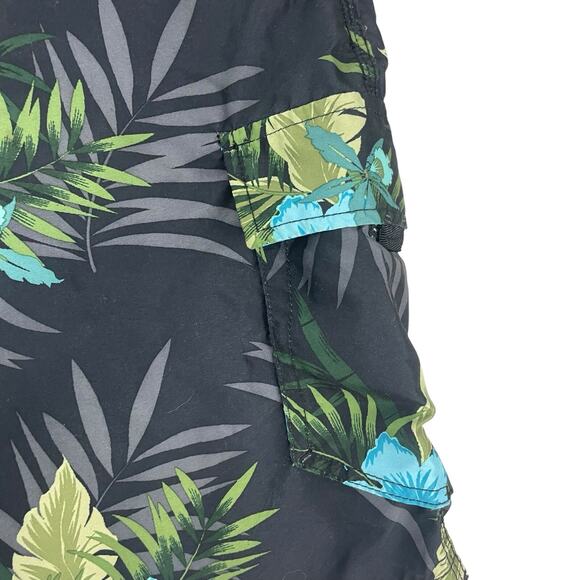 ISLANDER Swim Shorts Mens Sz Large Lined Swim Trunks Board Shorts Beach Tropical - Picture 2 of 11